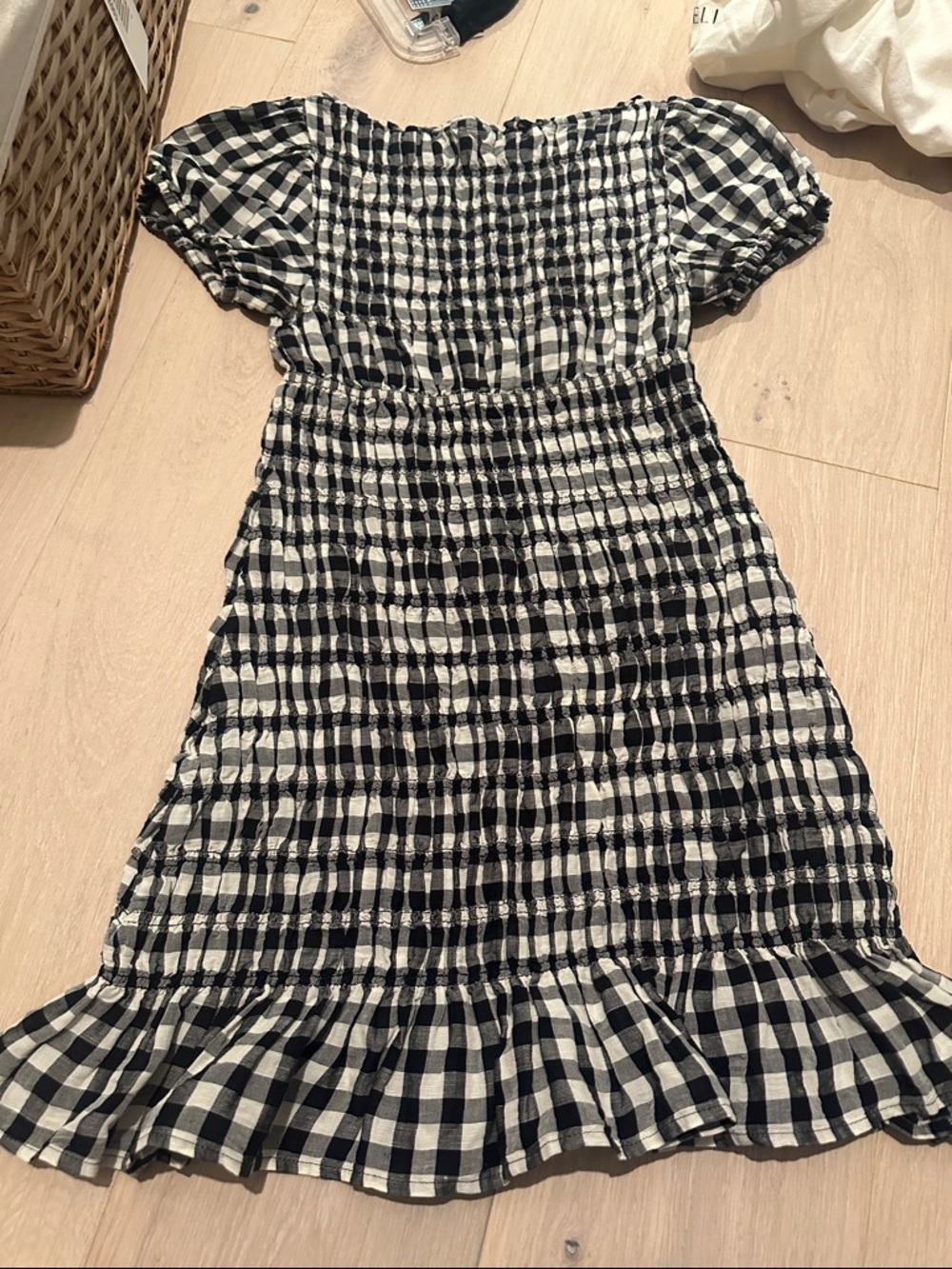 Doen Rizzo gingham mini dress - Picture 2 of 3